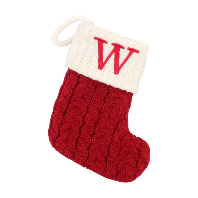 Fiudx Calcetín Navideño con Diseño de Enanito, Decoración Festiva para El Hogar, Acogedor Detalle para La Mesa Del Comedor, Adorno Navideño, Grosor Medio, 18 X 14 Cm, 1 Unidad