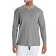 thumbnail image 2 of pstuiky Camisas casuales de manga larga para hombre, Camisa deportiva de entrenamiento fácil para hombre, elástica, de color liso, con cuello en V y manga larga Tops de talla grande para hombre xxl, 2 of 4