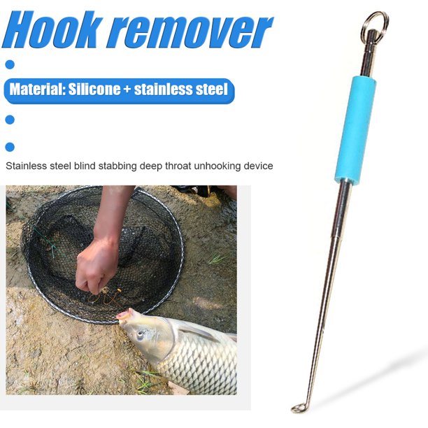 Extractor De Anzuelos De Pesca Extractor de anzuelos de pesca de acero inoxidable removedor de anzuelos de seguridad portátil