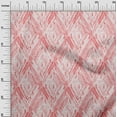 thumbnail image 3 of oneOone Cotton Poplin Dark Peach Fabric Abstract Quilting Supplies Print Sewing Fabric By The Yard 42 Inch Wide, 3 of 5