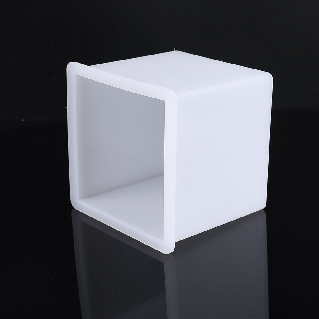 Large Square Three-Piece Hard Case Silicone Mold