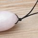 thumbnail image 4 of Massage Stone Pink Jade Pendant Jewelry Accessories for Girls Gift Hand Crafted Smooth 1Pack, 4 of 4