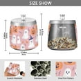 thumbnail image 2 of Yayeee Ashtray with Lid for Cigarette Smokeless Stainless Steel Home Ash Holder, Cartoon Halloween Ghosts, 2 of 7