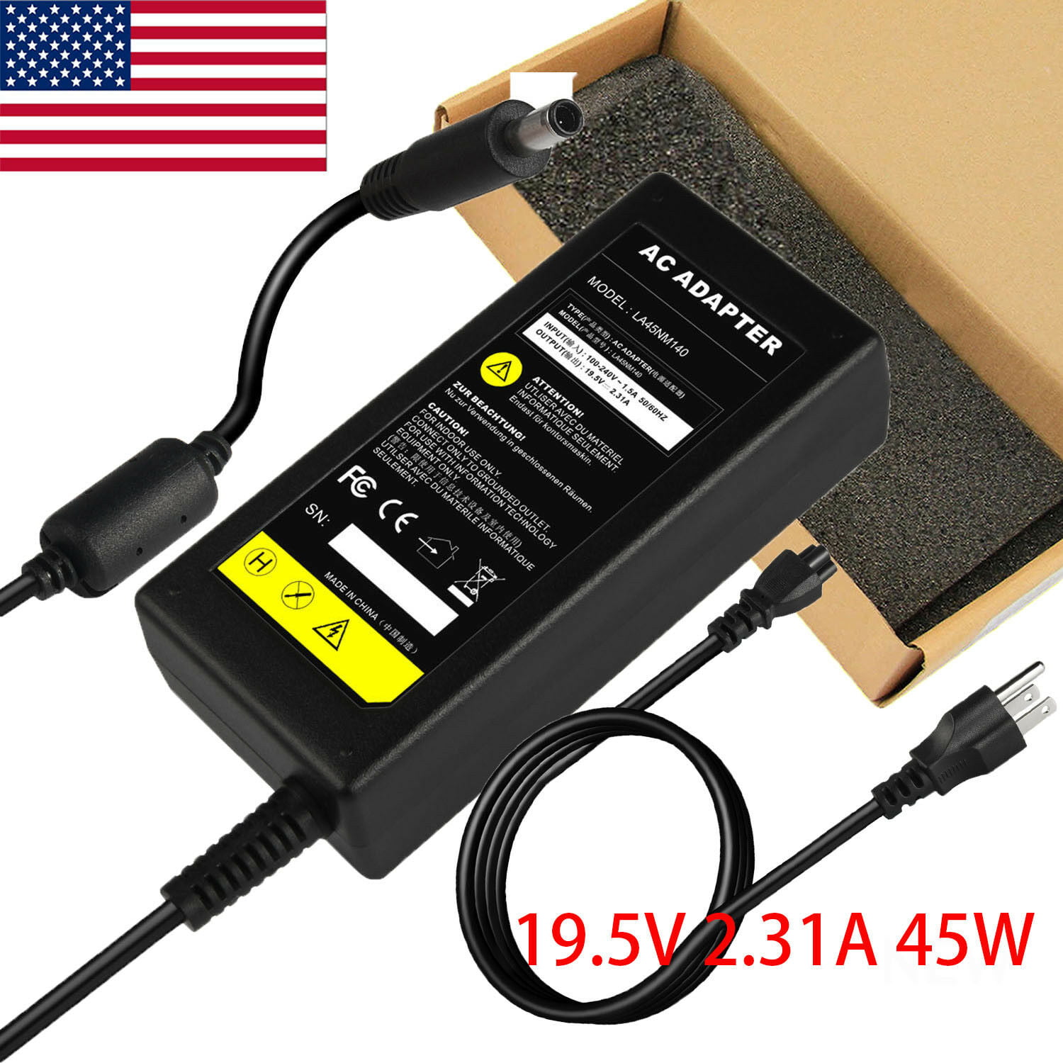OEM AC Adapter For Dell Inspiron 15 3000 5000 7000 Series Power Supply Charger