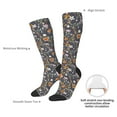 thumbnail image 6 of Fotbe Wildflowers print Women's Men's Novelty Crew Socks Cotton Socks Knee High Socks for Walking,Running,Nurses,Pregnancy, 6 of 8
