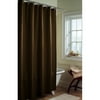 Canopy Microfiber Fabric Chocolate Nib Shower Curtain Liner, 1 Each