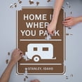 thumbnail image 3 of Stanley, Idaho, Home Is Where You Park It, Parks and Rec Sign (1000 Piece Puzzle, Size 19x27, Challenging Jigsaw Puzzle for Adults and Family, Made in USA), 3 of 4