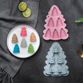 thumbnail image 6 of THLKIF Christmas Silicone Cookie Molds, Set of Holiday Chocolate, Candy, and Butter Molds with Christmas Tree Design, for Baking, Wax Melts, and Gummy Treats, 6 of 6