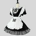 thumbnail image 3 of OKSALE Bavarian Dirndl Dresses for Women Oktoberfest in Plus Size Beer Girls Maid Dress Trendy Ruffle Trim Munich Bar Dresses October Festival Outfit Clothes, 3 of 4