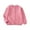 Pink, variant on enyan Knitted Sweaters for Children Girls Sweaters Crewneck Long Sleeve Pullover Jumper Cotton Fall Fancy Cable Knit Sweater with Side Slit Black,1-2 Years