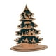 thumbnail image 3 of Decoración navideña Letrero decorativo Regalo de Navidad Rústico Pequeño Árbol de Navidad Mesa Estilo E, 3 of 9
