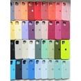 thumbnail image 3 of Original Official Silicone Cases For iPhone 16 15 14 13 Pro Max 16 Plus Case For Apple iPhone 16 14 15 13 12 Pro Case Red For iPhone 13 Pro, 3 of 6
