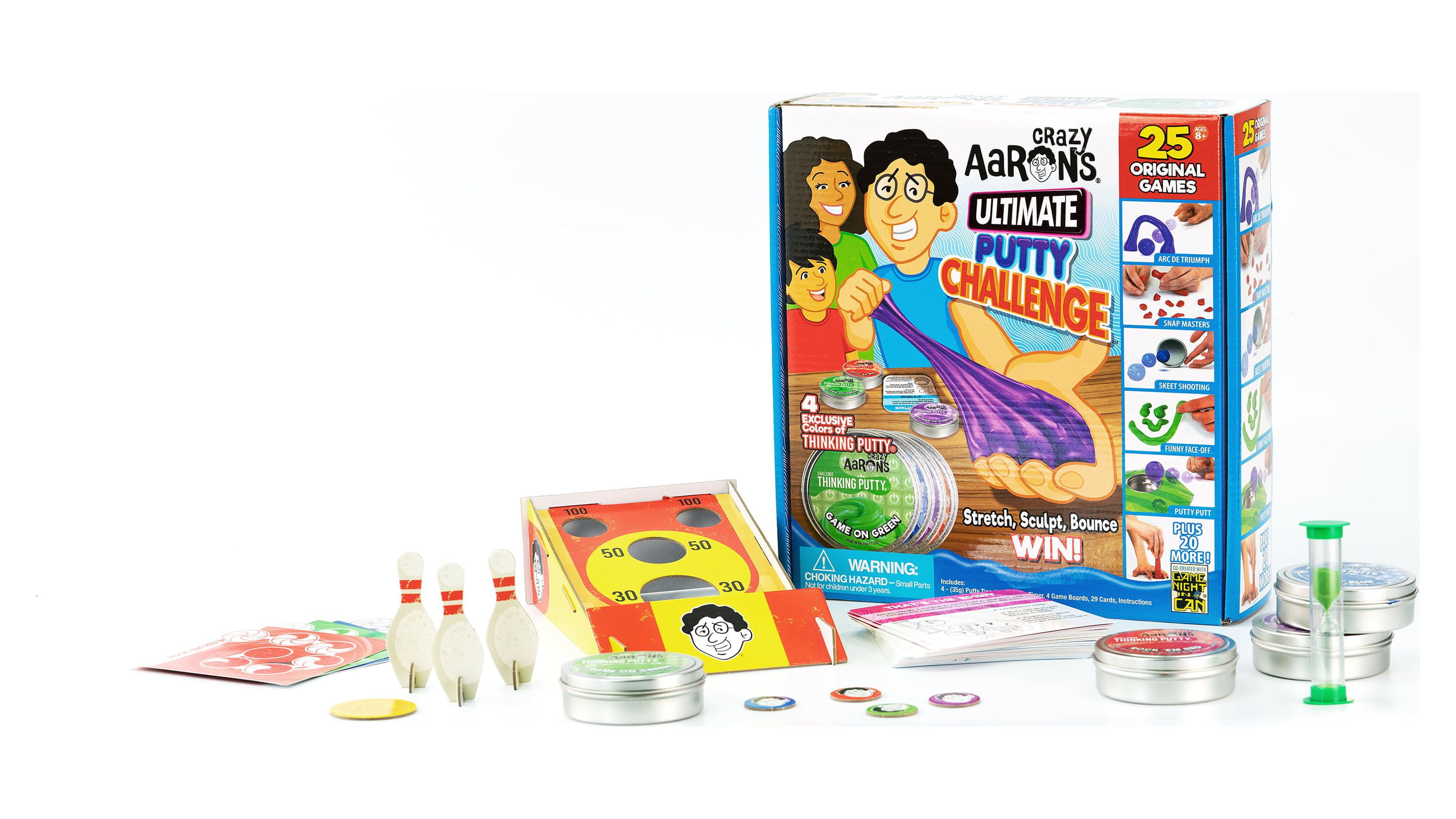 Crazy Aaron's Thinking Putty Ultimate Putty Challenge Game