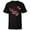 Black, variant on Disney Mickey Mouse Racing Champs MM28 Race Car Team Icon - Short Sleeve T-Shirt for Kids - Customized-Red