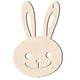 thumbnail image 2 of 70PCS Unfinished Blank Wood Cutout Wooden Easter Bunny Rabbit Shaped Wooden Easter DIY Wooden Craft for Easter Spring, 2 of 5