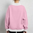 thumbnail image 6 of POROPL Womens Sweatshirts,Oversized Mock Neck Pullover Sweatshirt Casual Long Sleeve Fleece Top, 6 of 7