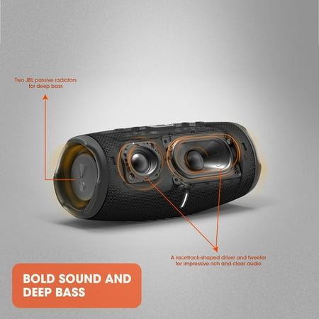JBL Charge 5 Portable Waterproof Speaker with Powerbank, Red