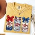 thumbnail image 6 of Dr Pepper Patriotic T-Shirt, 4th of July Soda Tee, Soda Lover Shirt, Gift For Her, 6 of 6