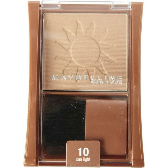 Maybelline New York Expert Wear Bronzer, 10 Sunlight, 0.16 Oz.