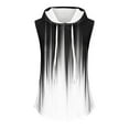 thumbnail image 4 of ZyeKqe Hoodies for Women Sleeveless Drawstring V Neck Tank Top Casual Athletic Gym Exercise T Shirts, 4 of 4