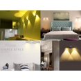thumbnail image 4 of 6W 2 LED Up Down Light Fixture, Ergonomic Design with 360° Adjustable Rotation, Decorative Indoor Sconces for Bedroom Corridor, Energy Class A++, 4 of 5