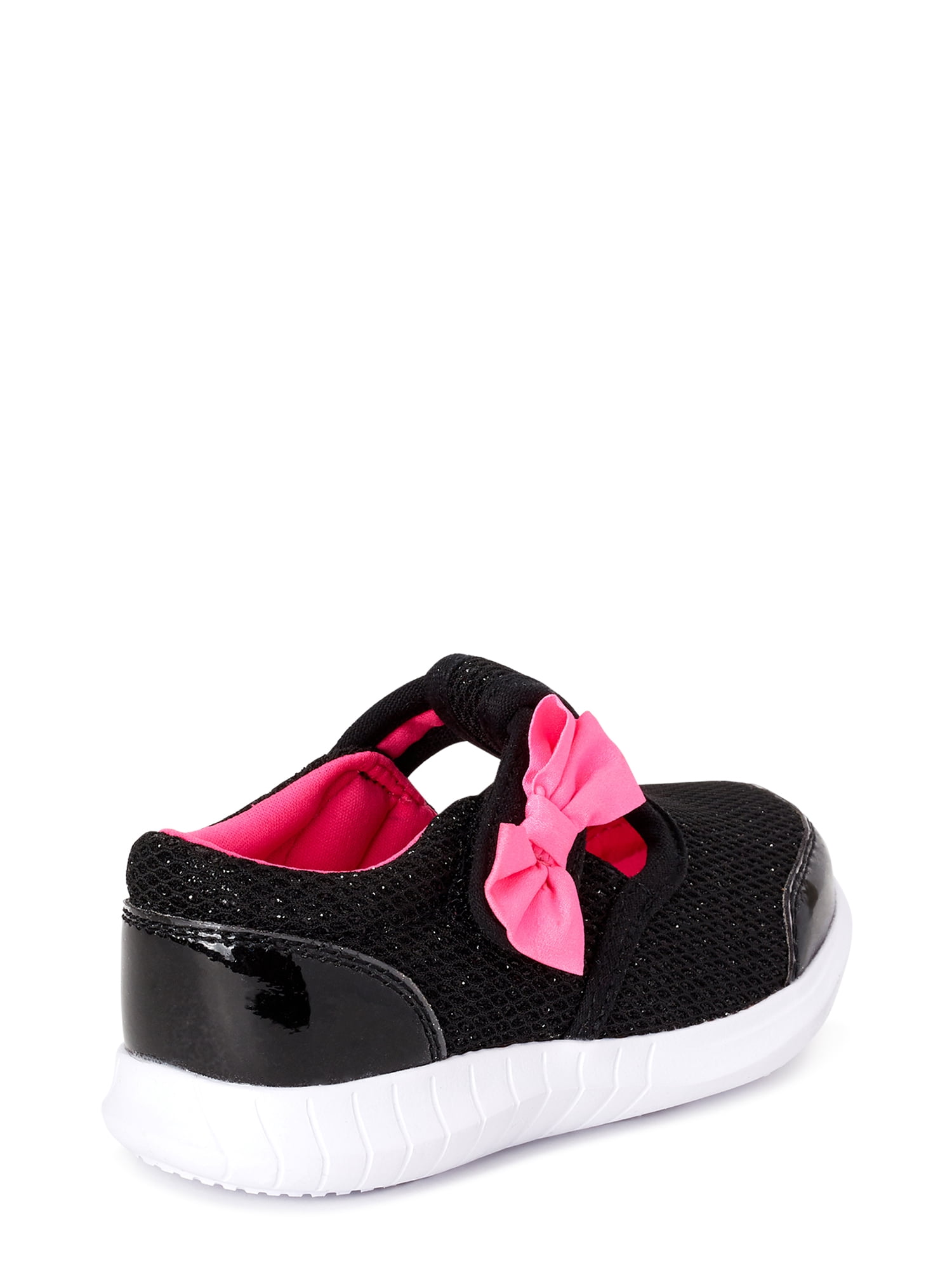 Athletic Works Toddler Girl Bow T-Strap Sneakers