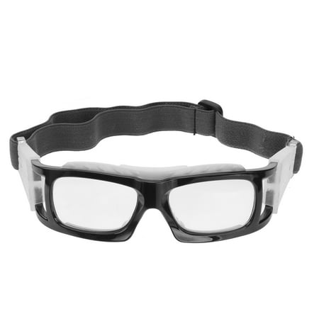 

Chidian Soccer Football Basketball Eyewear Protective Goggles Elastic Cycling Outdoor Sports Safety Glasses (Black)