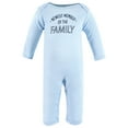 thumbnail image 4 of Hudson Baby Girls Mono De Algodón Unisex Miembro Más Nuevo De La Familia 6-9 Meses Miembro Más Nuevo De La Familia 6-9 Meses Ee. Uu., 4 of 5