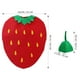 thumbnail image 5 of WORGEOUS 1 pieza de disfraz de diseño de frutas y verduras para niños, divertido y creativo, disfraz de actuación, disfraz de fiesta para niños, accesorio de desfile de moda (forma de fresa), 5 of 8