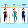 thumbnail image 3 of Combinaison de Plongée pour Enfant une Pièce Protection Solaire Séchage Rapide Anti-Usure Anti-Rayures, 3 of 8