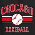 thumbnail image 6 of Wild Bobby City of Chicago Baseball Fantasy Fan Sports Men's Tank Top, Black, Small, 6 of 6