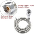 thumbnail image 2 of Mixer Taps Sprayer Set Hairdressing Salon Basin Handheld Shower Head Sink Tap Set(1set), 2 of 5