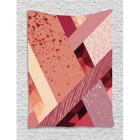 Abstract Tapestry Abstract Art Style Geometric Theme Modern And