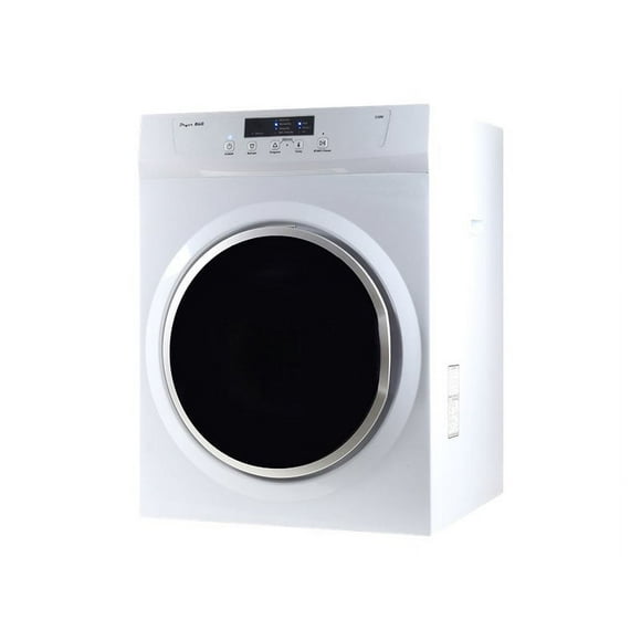 Equator Compact ED 860 V - Dryer - width: 23.6 in - depth: 22.3 in - height: 32.3 in - front loading - white/silver