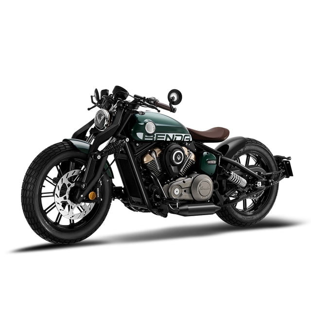 Motocicleta Chopper BENDA NapoleonBOB 250 Verde 2026