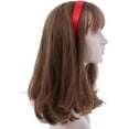 thumbnail image 4 of Motique Accessories Red 1 inch Satin Hard Headband, 4 of 4