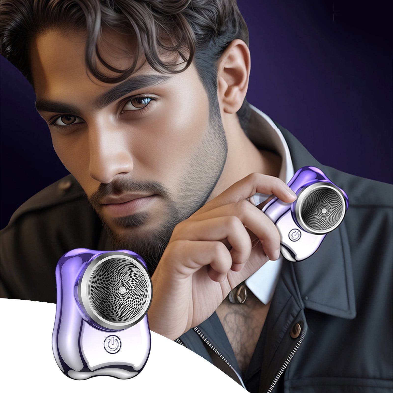 Electric Razor for Men,Mini Shaver, Mini Portable Electric Shaver, Electric Shaver Men, USB Rechargeable Shaver, Suitable For Families, TravelMen Father's Day Gift