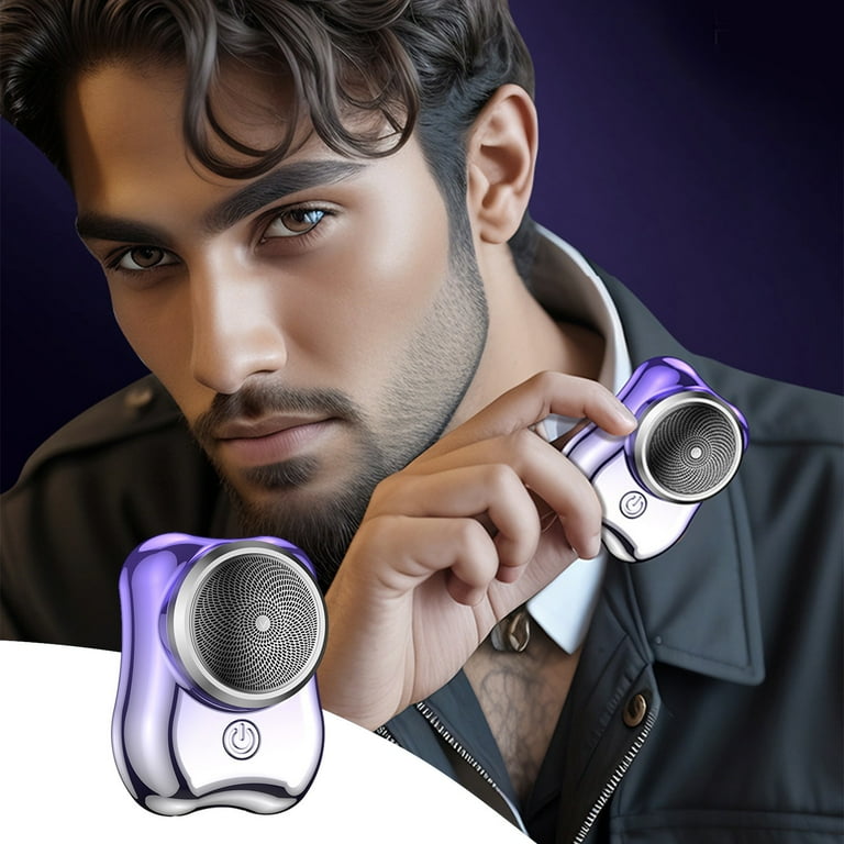 BadyminCSL Clearance Sale Mini Shaver Mini Portable Electric Shaver Mini Shave Portable Electric Shaver Electric Shaver Men USB Rechargeable