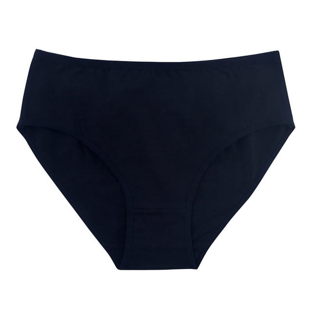 Ropa interior de mujer de talle alto de triángulo de algodón de talla grande