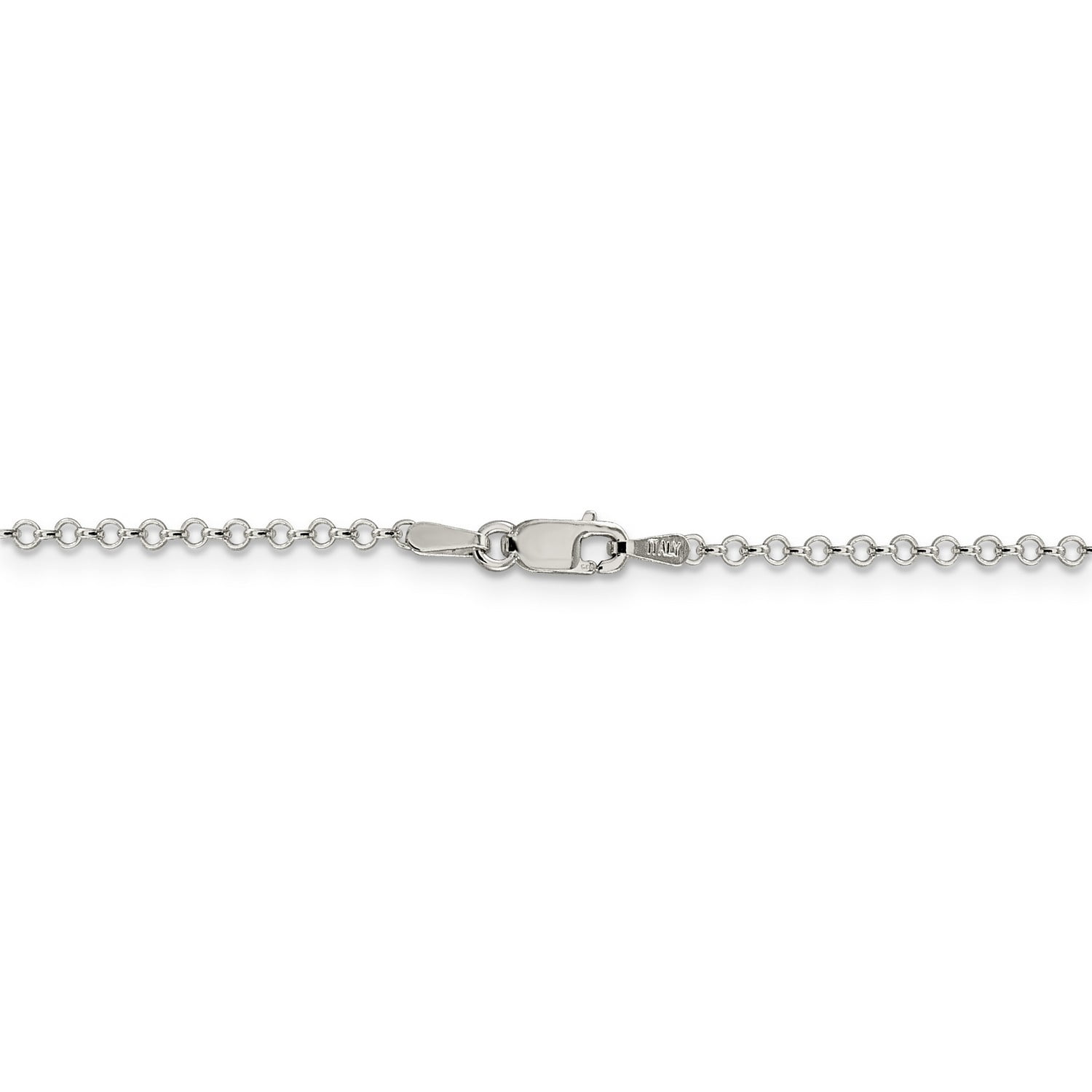 Classic Rolo Chain Necklace in .925 Sterling Silver - Walmart.com