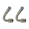 thumbnail image 2 of Minder Research Valve Stem Extension TM22300VP TireMinder; For Steel Rear Wheels; 135 Degree; Stainless Steel; Polished; Silver; With Cap; TPMS Compatible; Set Of 2, 2 of 3