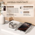 thumbnail image 2 of Cargador inalámbrico magnético para iPhone: estación de carga de viaje 3 en 1 para dispositivos Apple para iPhone 15 14 13 12 Pro Max Plus - Almohadilla de carga plegable para Apple Watch Series y Air, 2 of 9