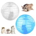 thumbnail image 3 of HLONK Transparent Plastic Hamster Rodent Ball Running Fitness Large Exercise Toy C7P6, 3 of 7