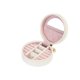 thumbnail image 2 of Minnieouse Joyero con cremallera PU almacenamiento collar organizador de gran capacidad soporte caso boda aniversario presente Accesorios Ropa, zapatos y accesorios Miscelánea Blanco Minnieouse AP015728-02, 2 of 6