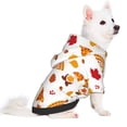 thumbnail image 2 of Honeii Fall Gnomes Harvest Print Small Dog Hoodies Pet Hooded Sweatshirts Fall Winter Puppy Cat Sweaters Warm Clothes for Small Dogs Outfits Costume-Large, 2 of 7