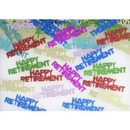 CONFETTI-HAPPY RETIREMENT 12 PACK