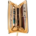 thumbnail image 5 of Women's Clutch Wallet Evening Purse Wristlet with Cell Phone Compartment (fits up to 6.25in x 3.1in), 5 of 7