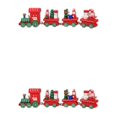 thumbnail image 3 of Kearding Madera Navidad Tren Decoración Camión Juguete Clásico Festival Fiesta Adorno Al aire libre Año Nuevo Regalo Niñas Adultos Type2 NO2, 3 of 6