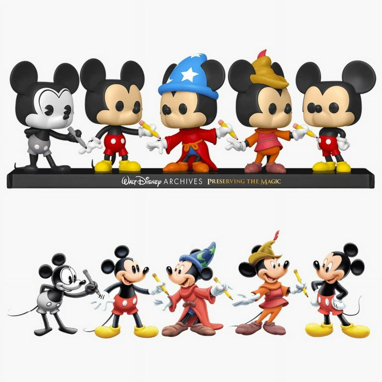 FUNKO POP! DISNEY: ARCHIVES - MICKEY MOUSE 5-PACK SPECIAL
