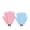 2 Pairs, variant on RVOV 2 Pairs 3D Textured Five-Finger Exfoliating Bath Gloves, Gentle Dead Skin Remover with Raised Knot Surface, Soft Flexible Fit, Quick-Dry Hang Loop for Men Women